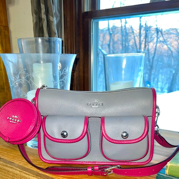 Coach Handbags - Coach Penny Crossbody Pebbled Leather